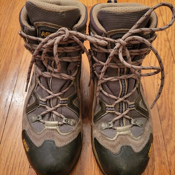 Asolo ATTIVA GTX Hiking Boots 7.5‎ Brown High Top Lace Up Waterproof Gore Tex - Picture 10 of 15